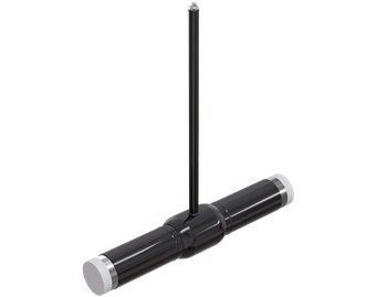 Кран шаровый с удлиненным штоком 10с10п1 Ду50 Ру 4,0 МПа (п/п) шток 1500 мм