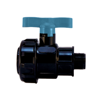 Кран шаровый 1"ВР х 1"НР компрессионный