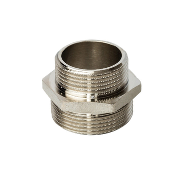 Ниппель никелированный переходной НР-НР 2" х 1''