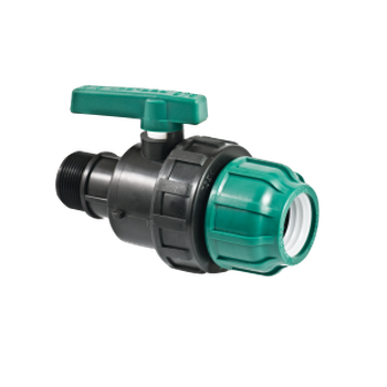 Кран 50х1 1/2'' НР (POELSAN) компрессионный