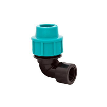 Уголок 25 х 3/4" В (ПНД, STR) Отвод компрессионный